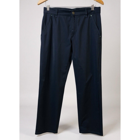 Alberto Golf Pants Men's 32 x 30 46 Modern Fit Black Pro 3XDry Cooler Chino Tech - Picture 1 of 16